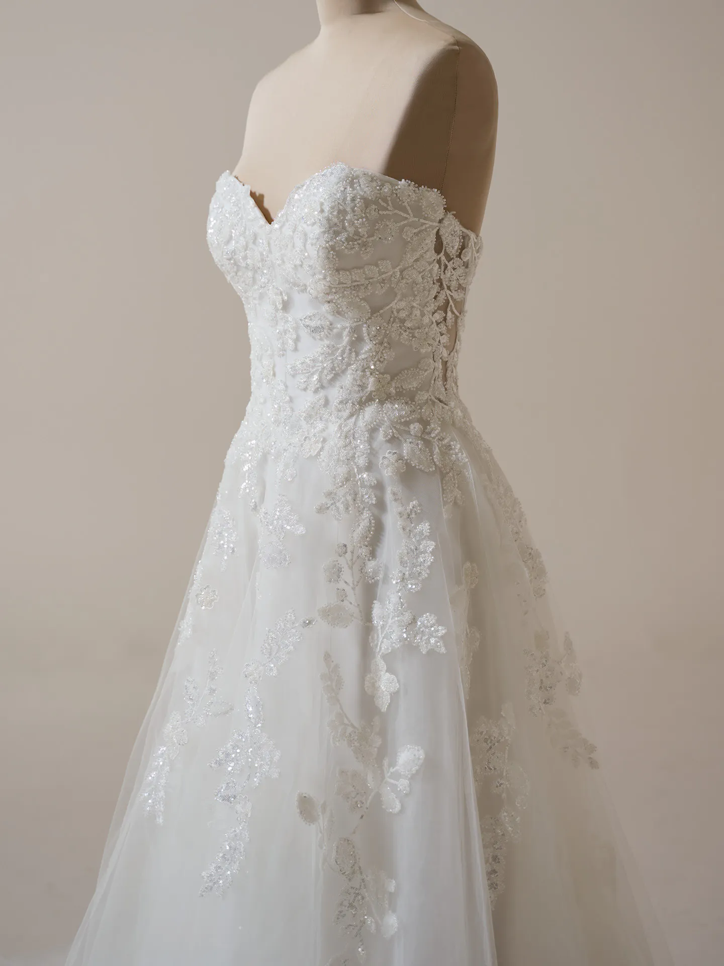 Sottero and Midgley Jenascia A Line Wedding Dress 25SW365B02 Alt101 IV