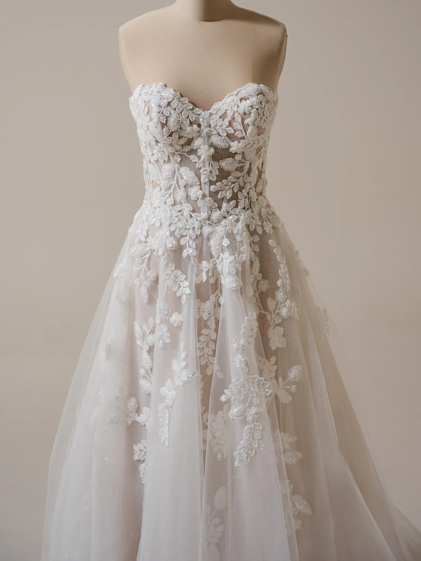 Sottero and Midgley Jenascia A Line Wedding Dress 25SW365A01 Color2 SND