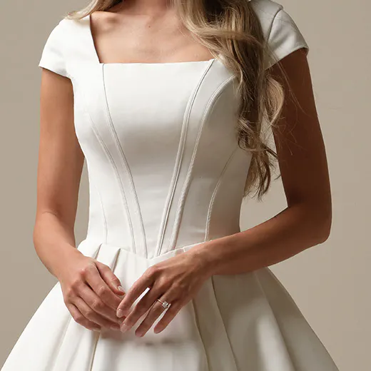 Maggie Sottero Derrick Leigh ball gown front view