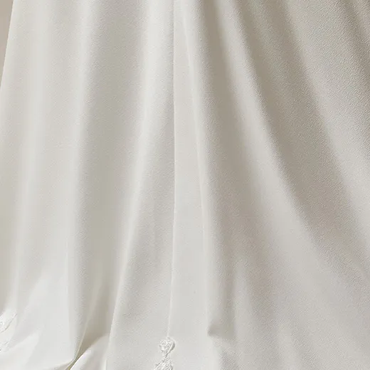 Adeline lace sheath detail view Maggie Sottero