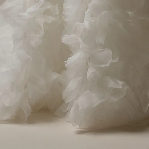 Ross Marie ruffle skirt detail Sottero and Midgley