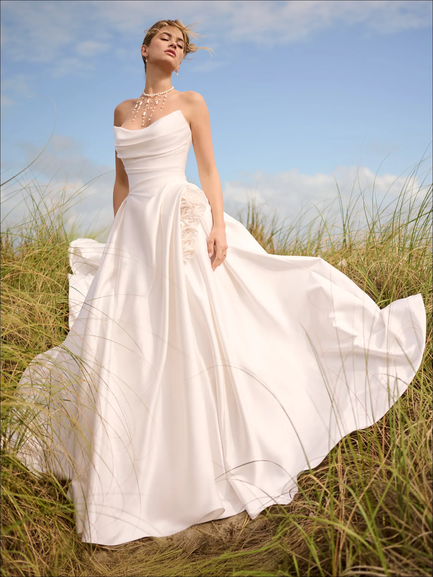 wedding dress designers like maggie sottero Antoinette Cat Eye 3-D Floral Ballgown | Dress ideas Color:pastel blue-pink 795703080-001 Food Club Whipped Dressing,