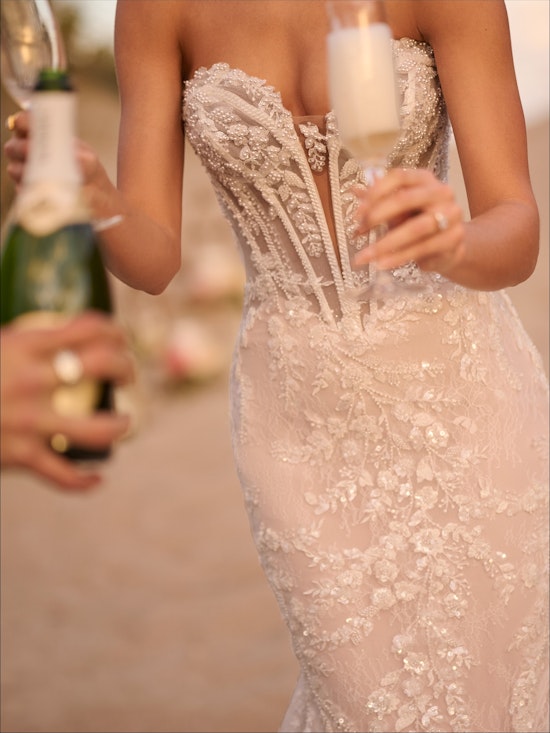Maggie Sottero Benjie Royale Fit and Flare Wedding Dress PROMO11