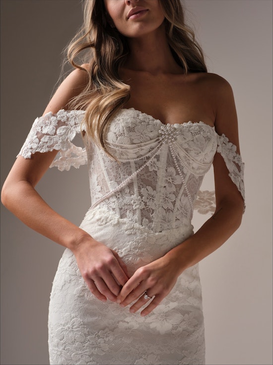 Maggie Sottero Devon Fit and Flare Wedding Dress Alt55