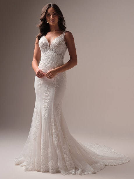 Maggie Sottero Eloise Fit and Flare Wedding Dress Alt50