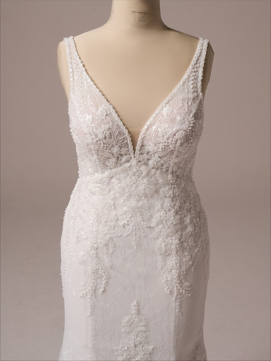 Maggie Sottero Eloise Fit and Flare Wedding Dress Color2