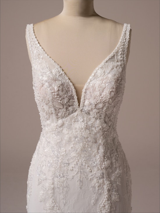 Maggie Sottero Eloise Fit and Flare Wedding Dress Color3