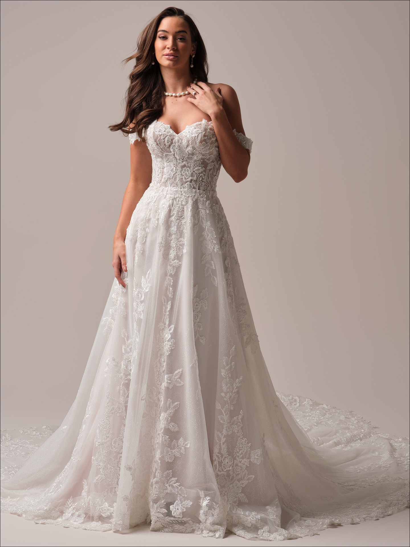 Maggie Sottero Everleigh A line Wedding Dress Alt50