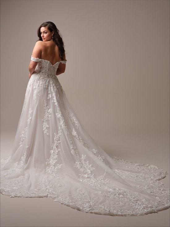 Maggie Sottero Everleigh A line Wedding Dress Curve-Alt58