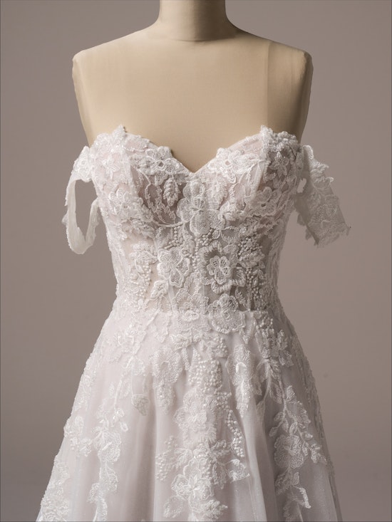 Maggie Sottero Everleigh A line Wedding Dress Color2