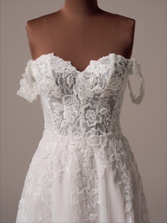 Maggie Sottero Everleigh A line Wedding Dress Color3