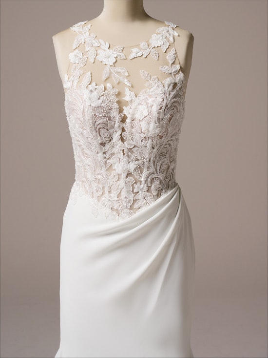 Maggie Sottero Florentina Sheath Wedding Dress Color1