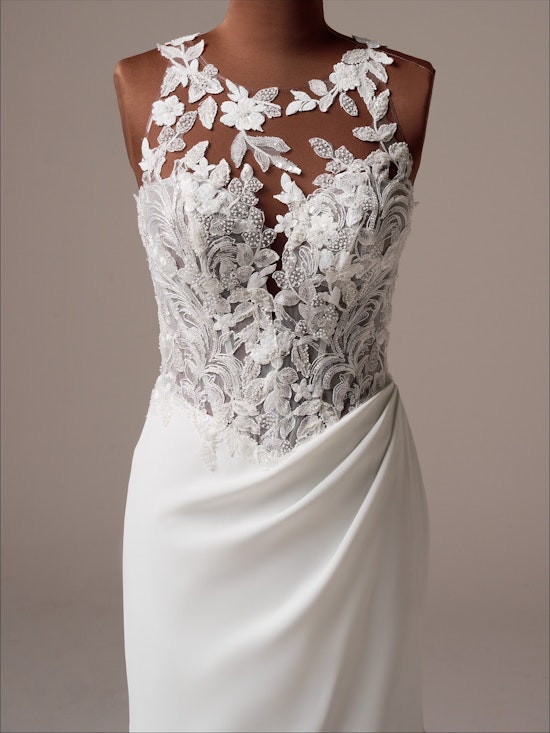 Maggie Sottero Florentina Sheath Wedding Dress Color2