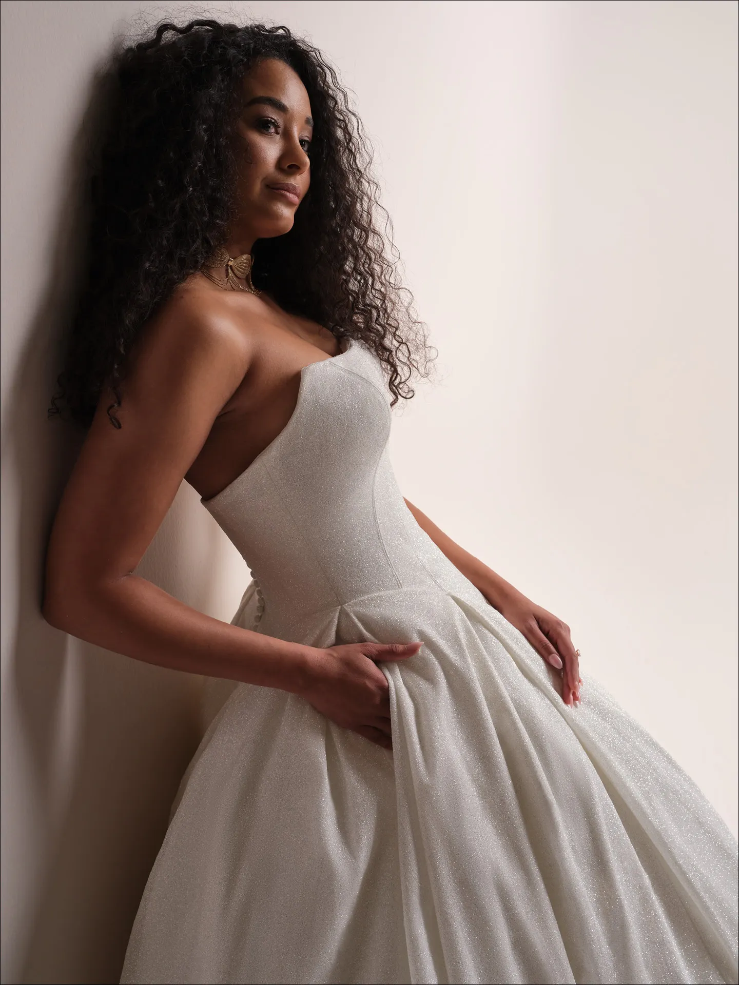 Fortune Royale side view ballgown wedding dress by Maggie Sottero