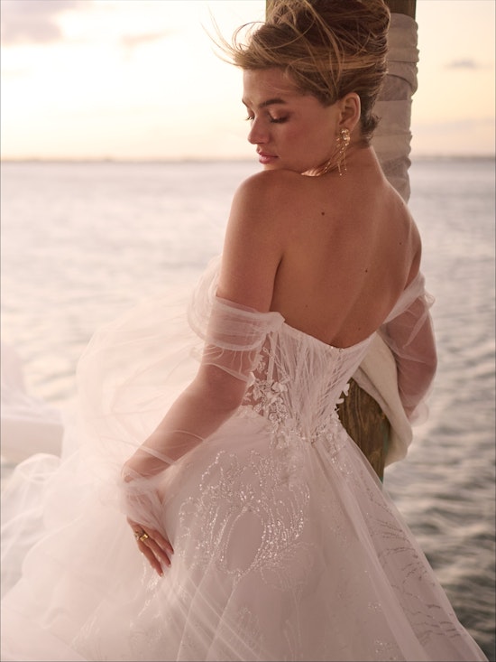 Maggie Sottero Ireland A line Wedding Dress PROMO14