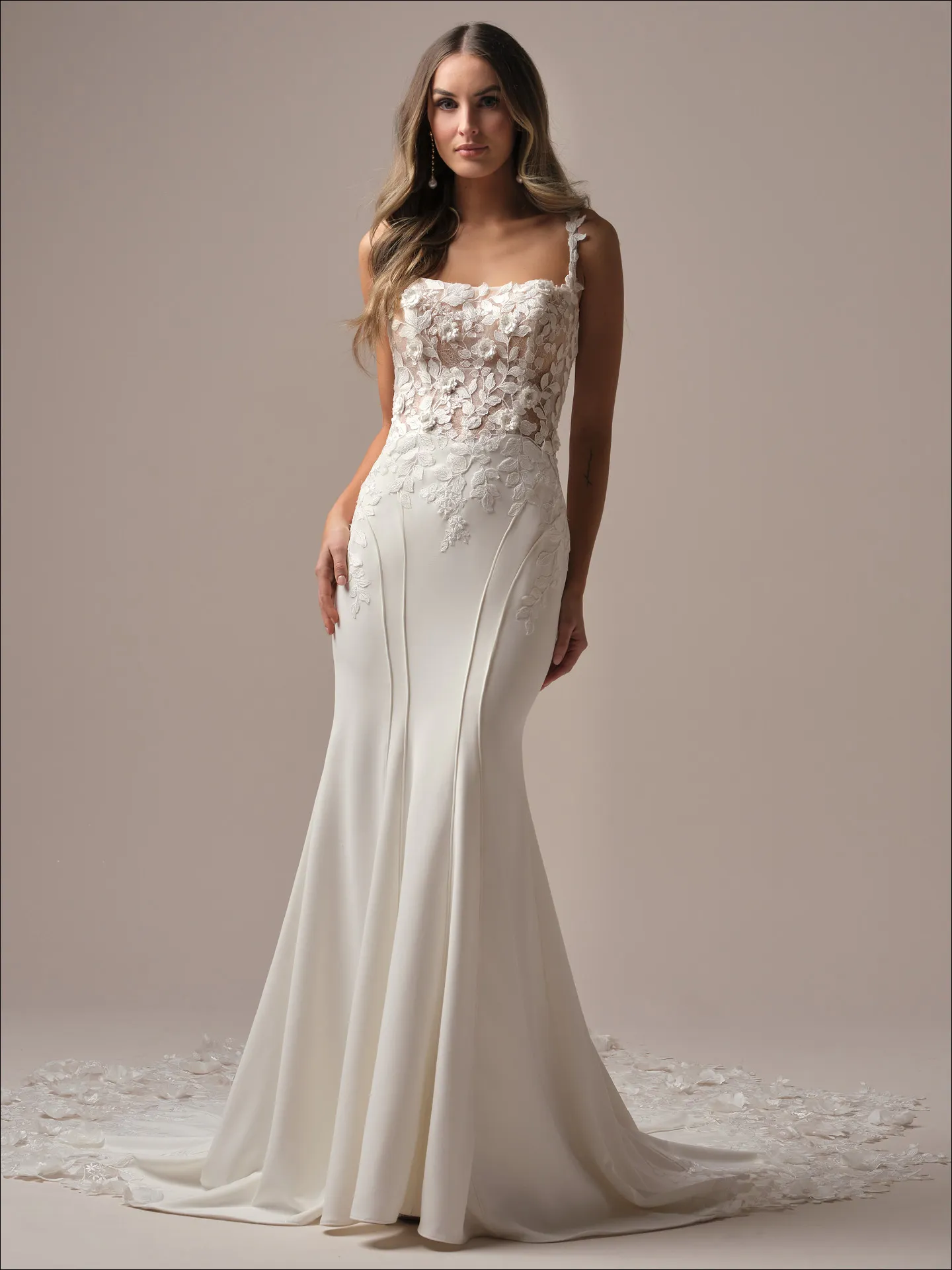 Maggie Sottero Isoline Fit and Flare Wedding Dress Alt50