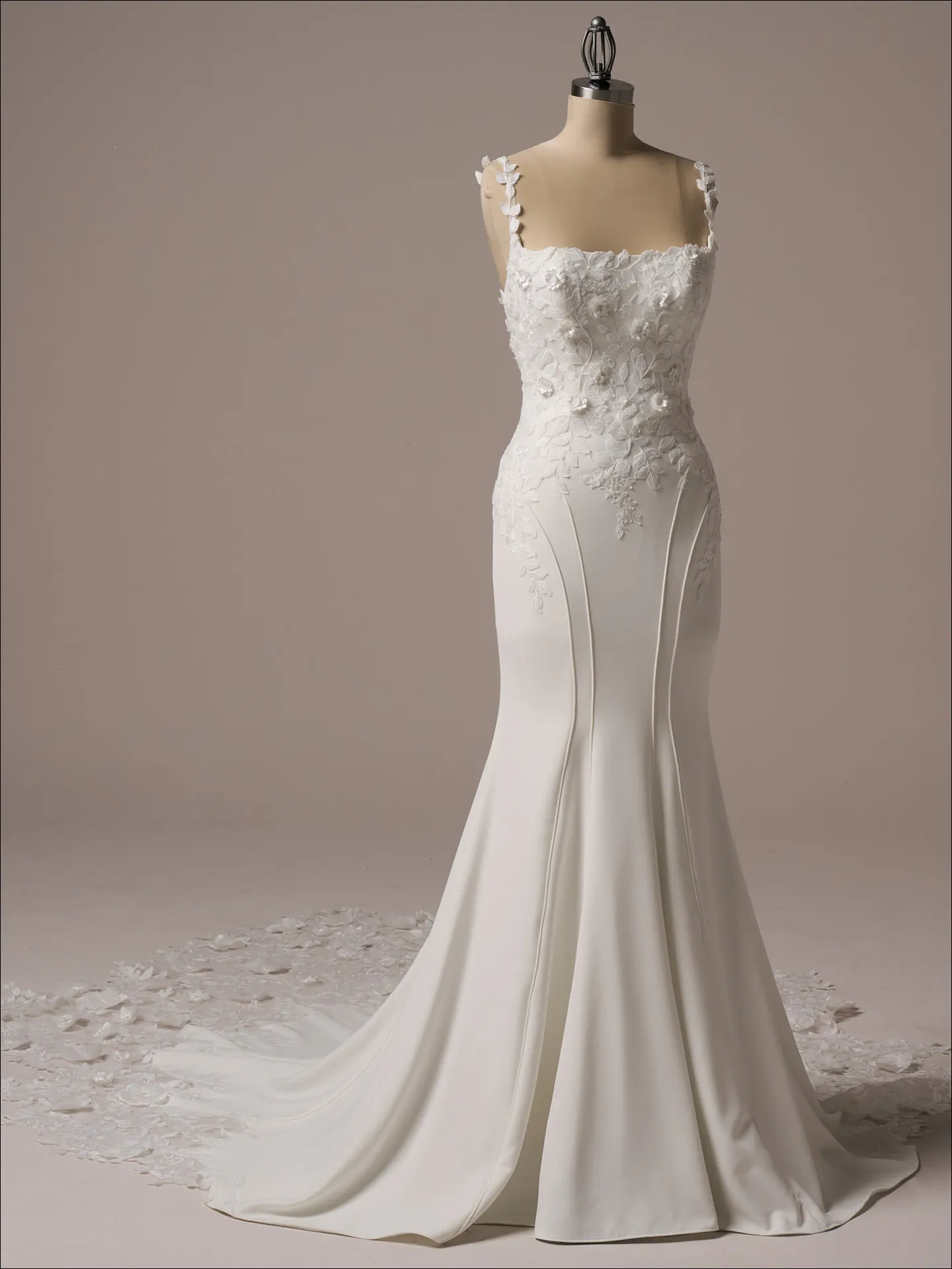 Maggie Sottero Isoline Fit and Flare Wedding Dress Alt100