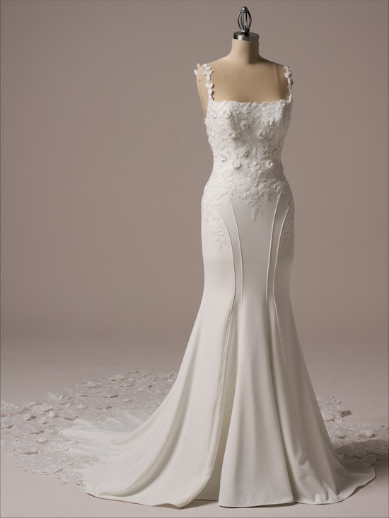 Maggie Sottero Isoline Fit and Flare Wedding Dress Alt100