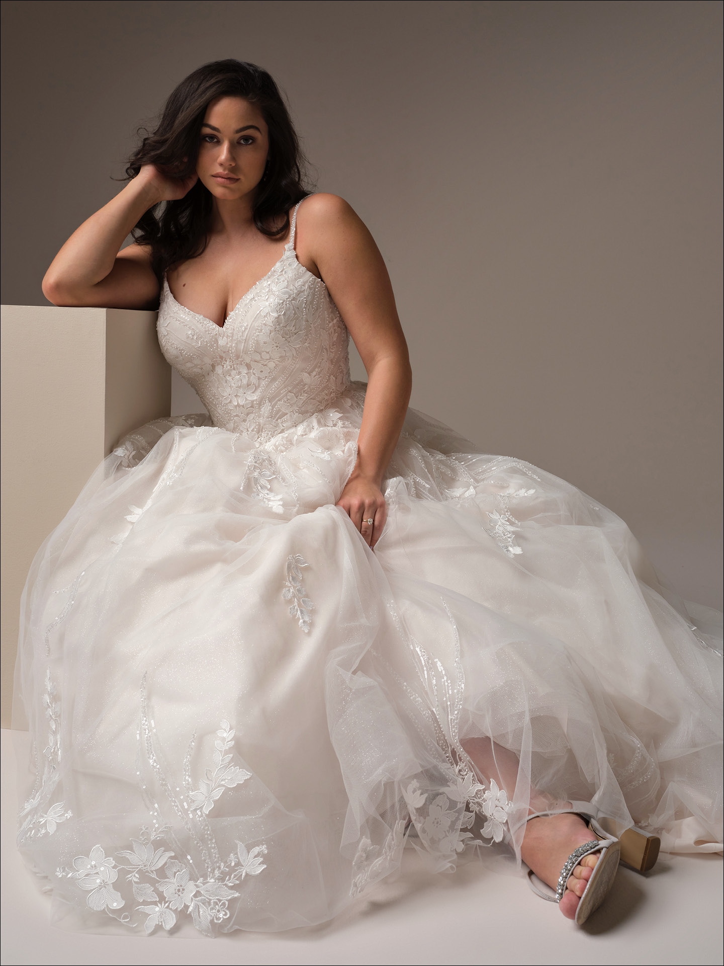 豊富なギフト Basque V-neck Whimsical Liberty Waist Dress Bridal A-line その他