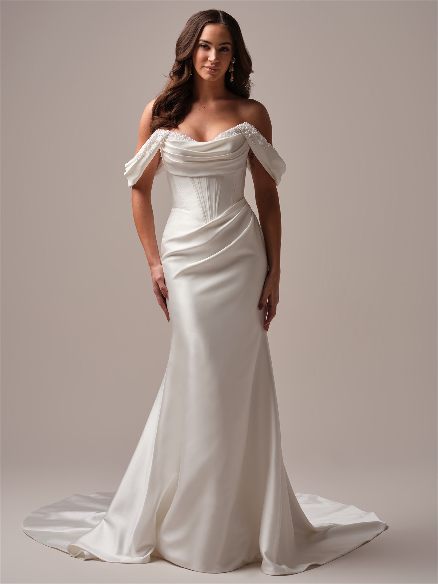 Maggie Sottero Melissa Fit and Flare Wedding Dress Alt50