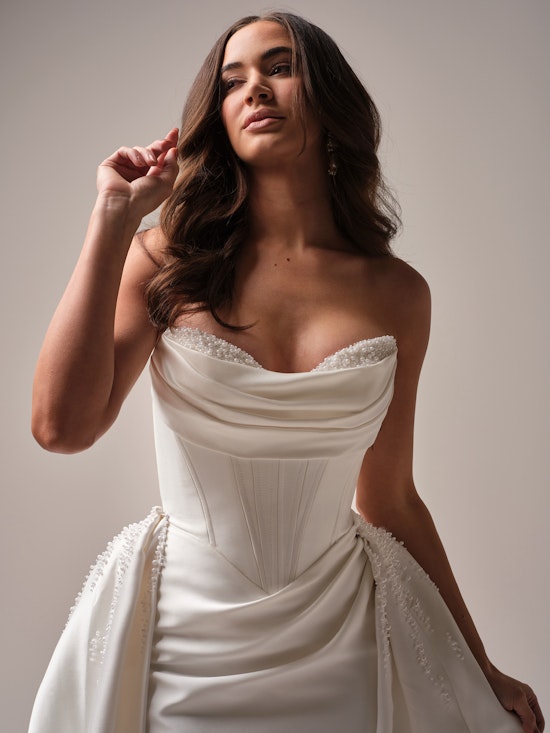 Maggie Sottero Melissa Fit and Flare Wedding Dress Alt55