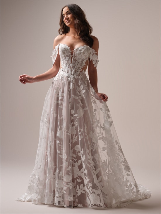 Maggie Sottero Natalie A line Wedding Dress Alt52