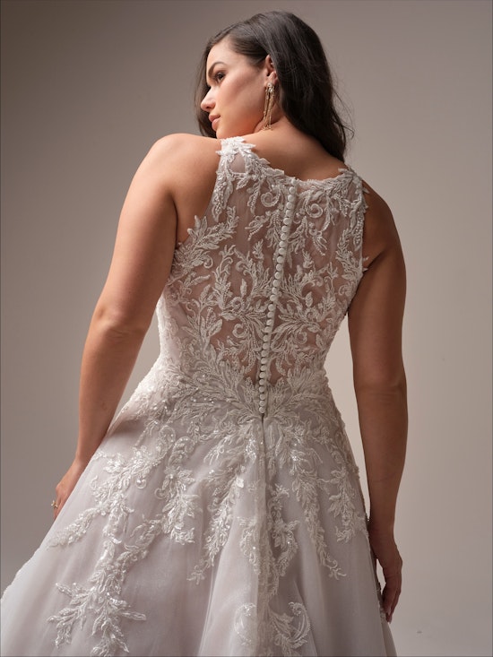 Maggie Sottero Nina A line Wedding Dress Curve-Alt57