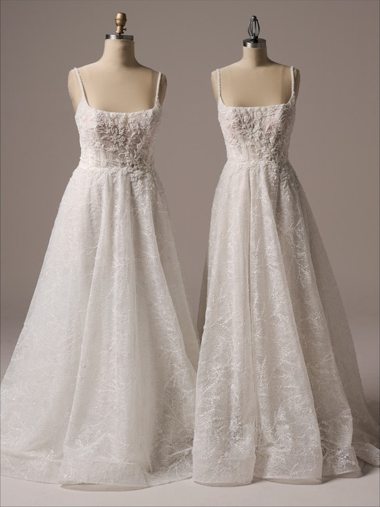 Maggie Sottero Salvadora A line Wedding Dress Color3