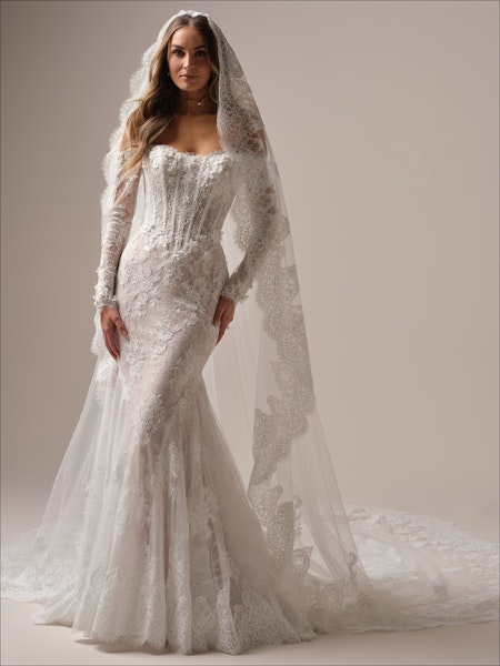 Maggie Sottero Takera Fit and Flare Wedding Dress Alt50
