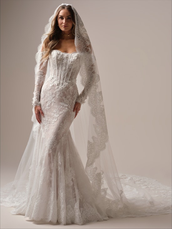 Maggie Sottero Takera Fit and Flare Wedding Dress Alt50
