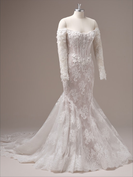 Maggie Sottero Takera Fit and Flare Wedding Dress Alt100