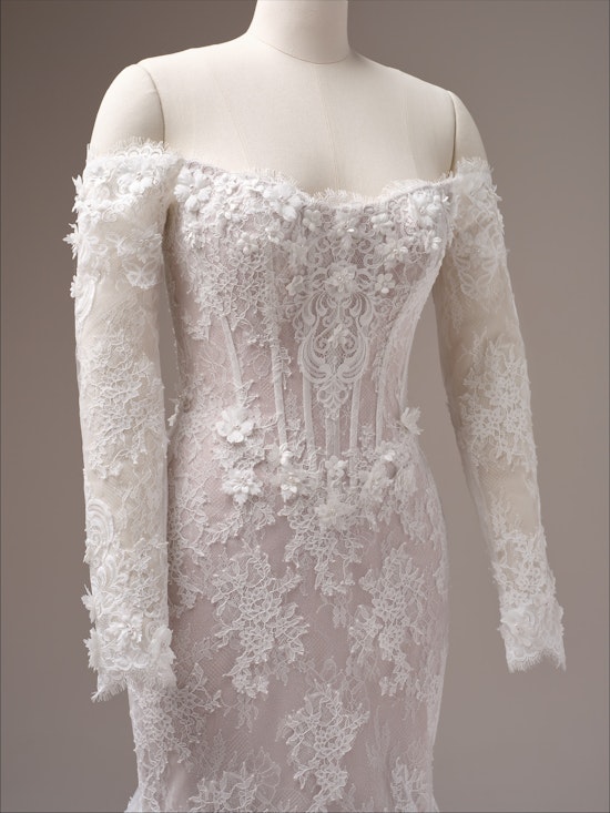 Maggie Sottero Takera Fit and Flare Wedding Dress Alt101