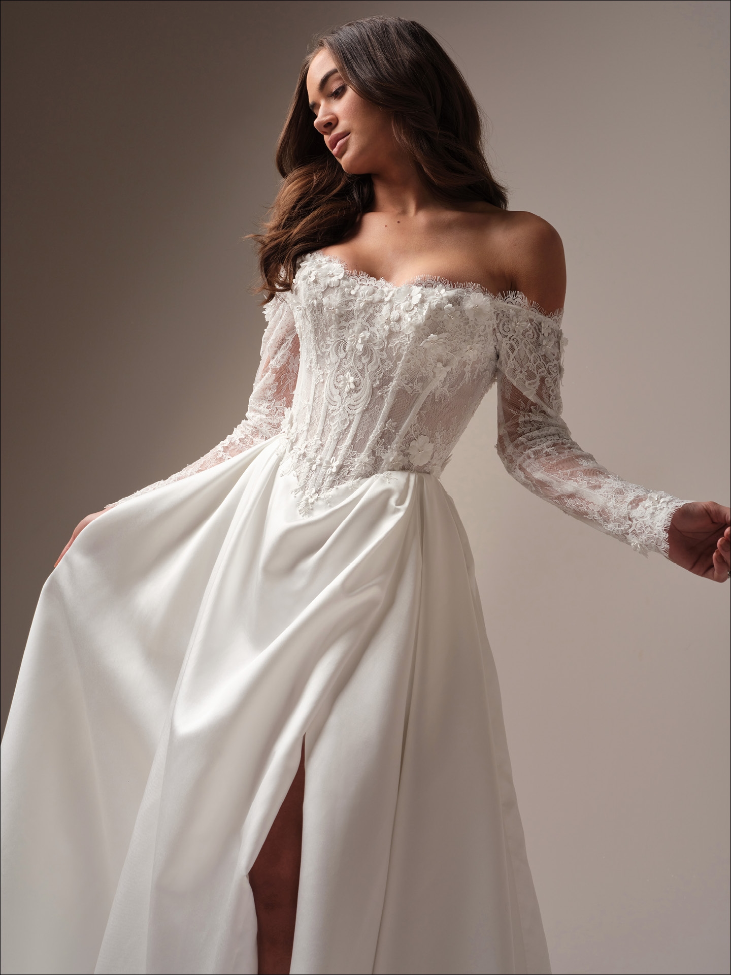Maggie Sottero Takera Lane A line Wedding Dress Alt51