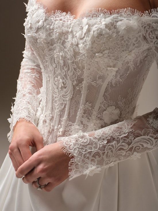 Maggie Sottero Takera Lane A line Wedding Dress Alt53