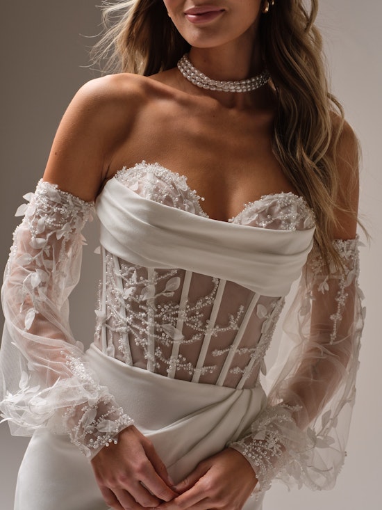 Rebecca Ingram Bree Sheath Wedding Dress Alt50