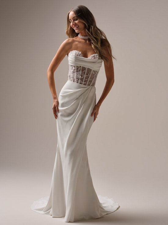 Rebecca Ingram Bree Sheath Wedding Dress Alt51