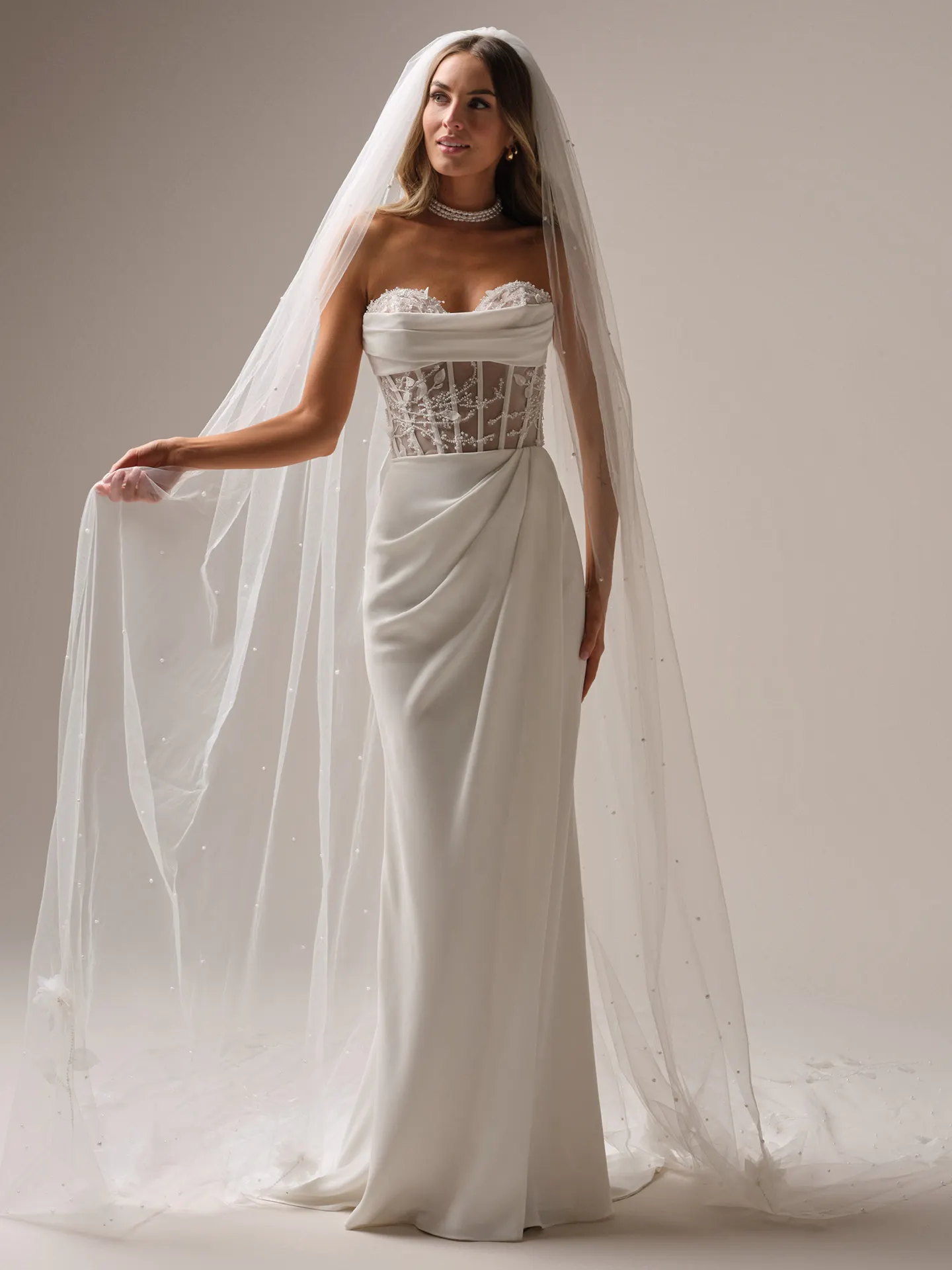 Rebecca Ingram Bree Sheath Wedding Dress Alt55