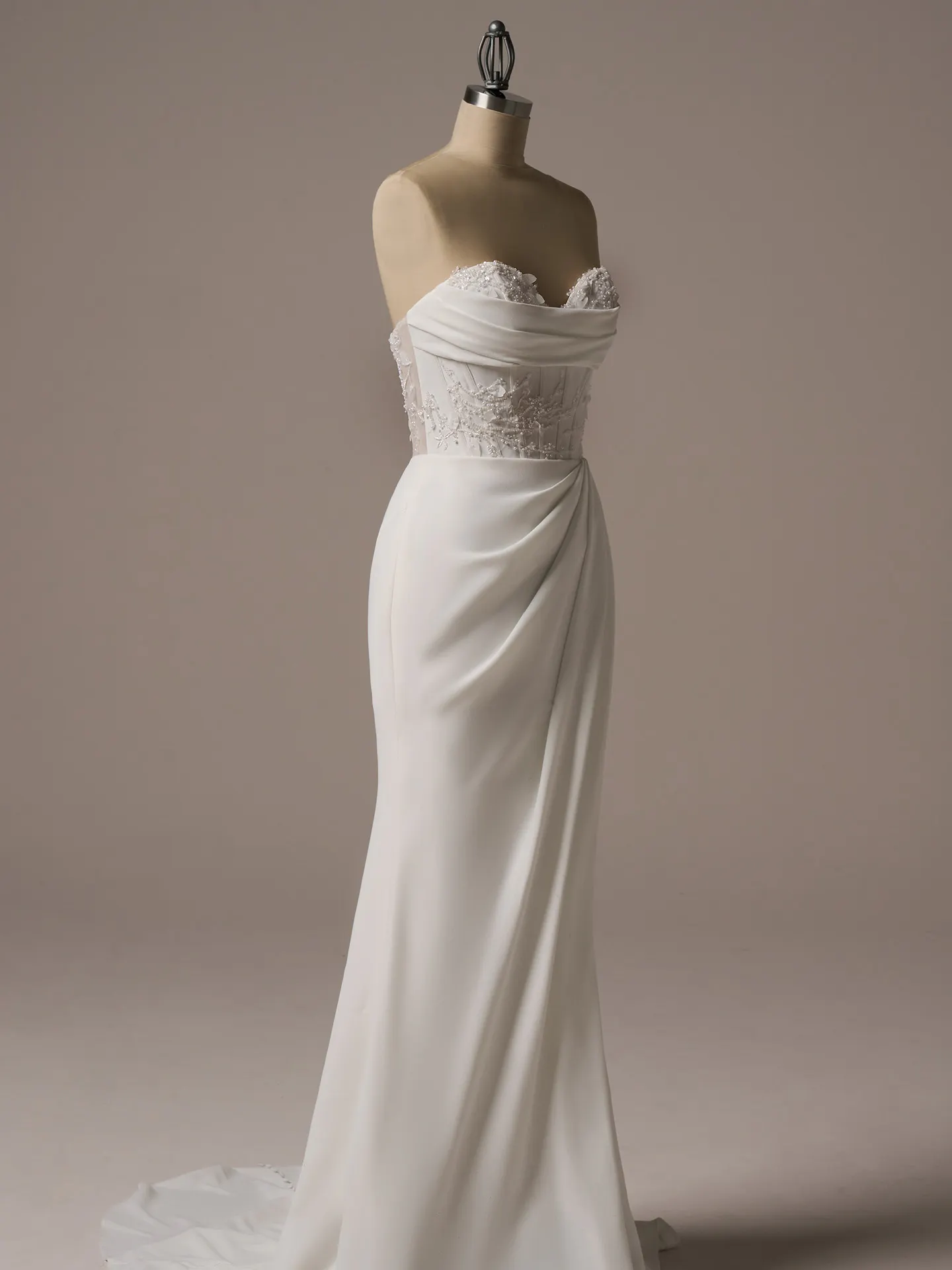 Rebecca Ingram Bree Sheath Wedding Dress Alt100