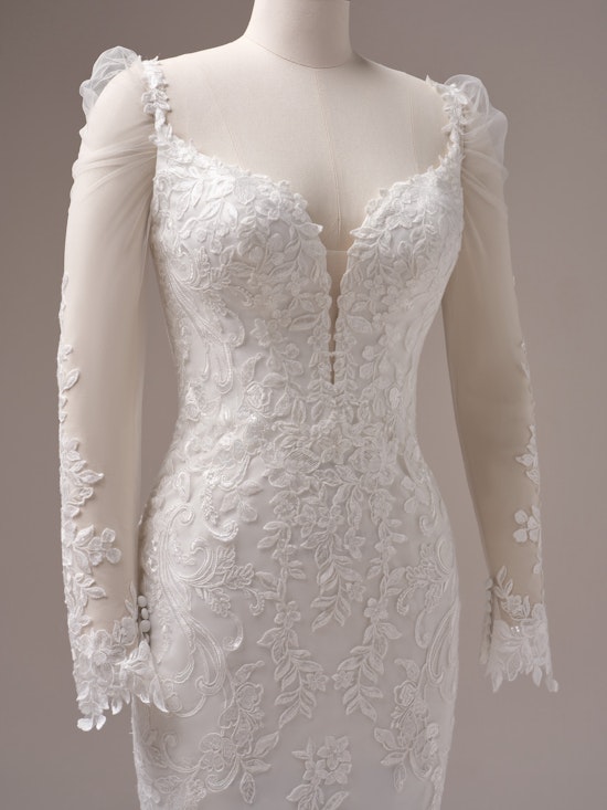Rebecca Ingram Candice Sheath Wedding Dress Alt104