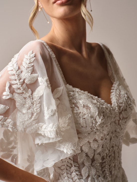 Rebecca Ingram Carmen A line Wedding Dress Alt54