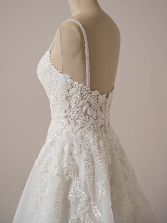 Rebecca Ingram Carmen A line Wedding Dress Alt102