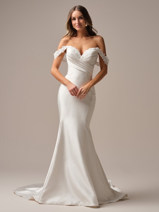 Rebecca Ingram Cindy Fit and Flare Wedding Dress Alt52