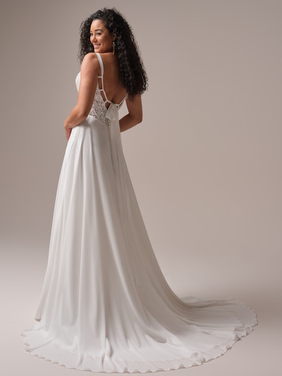 Rebecca Ingram Clara A line Wedding Dress Alt52