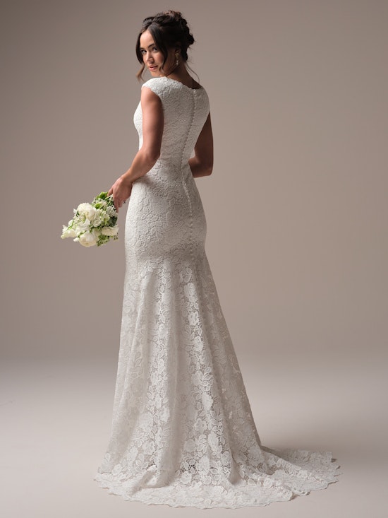 Rebecca Ingram Dayna Leigh Sheath Wedding Dress Alt52