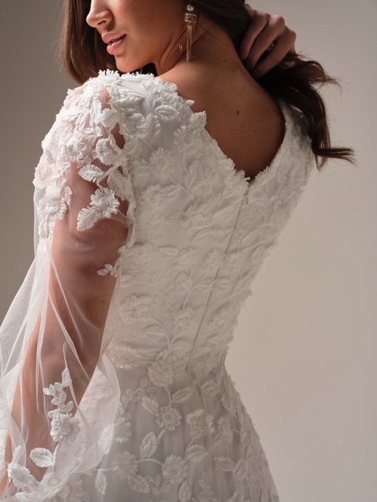Rebecca Ingram Ellamay A line Wedding Dress Alt53