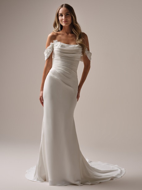 Rebecca Ingram Fantasia Sheath Wedding Dress Alt50