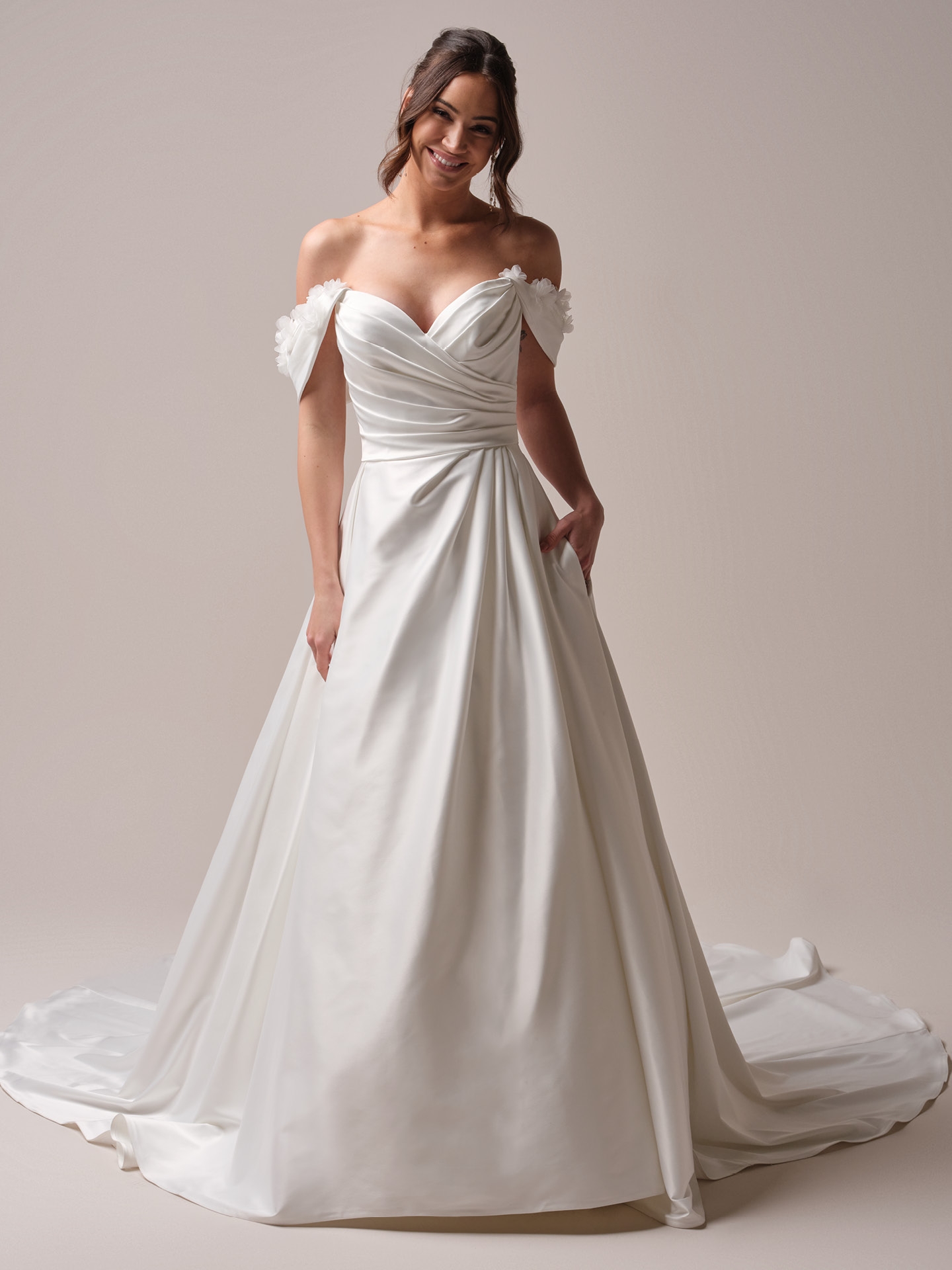 Rebecca Ingram Hannah Ballgown Wedding Dress Alt50