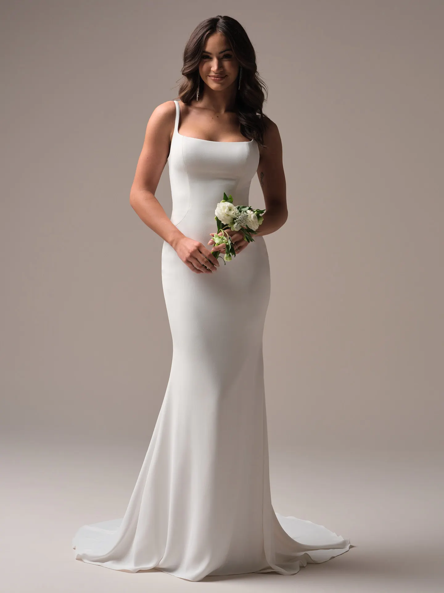 Rebecca Ingram Jazzy Sheath Wedding Dress Alt51