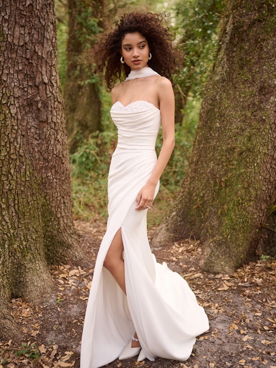 Rebecca Ingram Kathleen Sheath Wedding Dress PROMO12