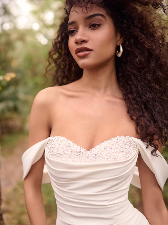 Rebecca Ingram Kathleen Sheath Wedding Dress PROMO13